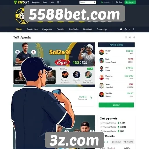 Análise da experiência do usuário no 5588bet